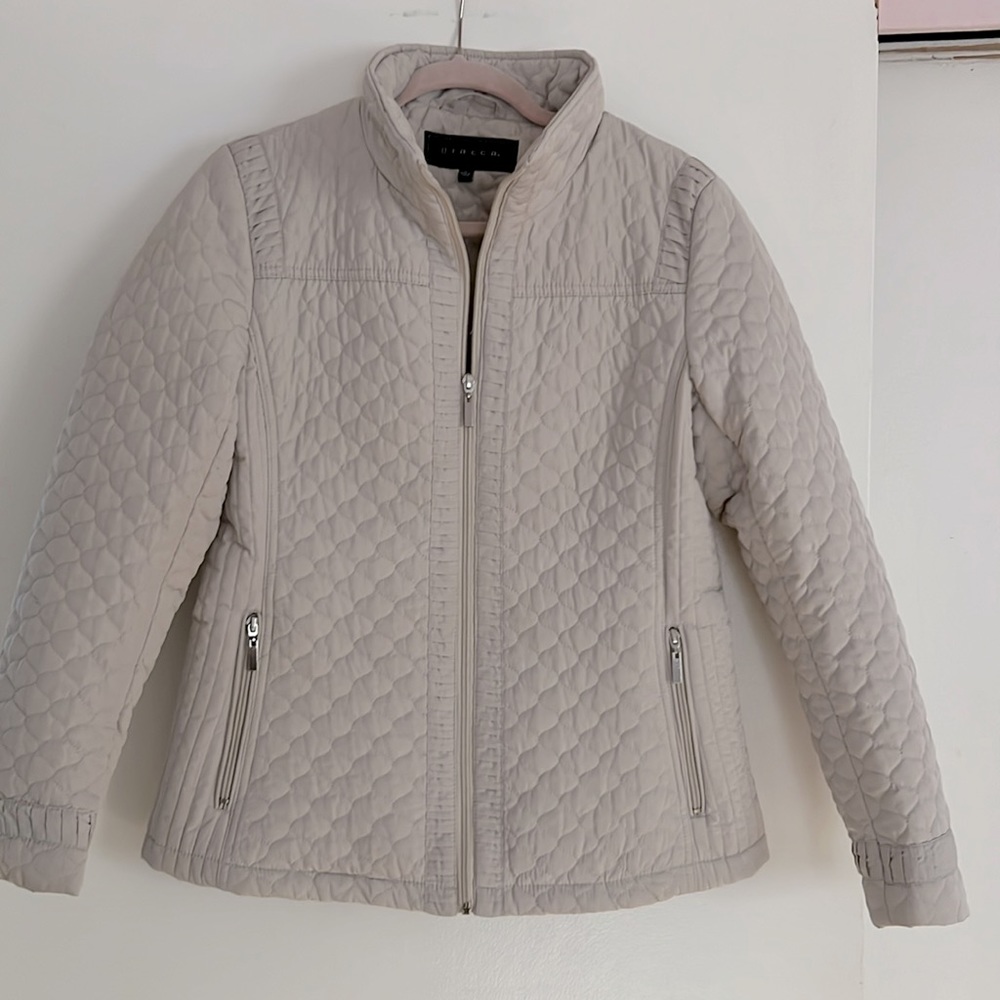 Giacca cream/tan coat